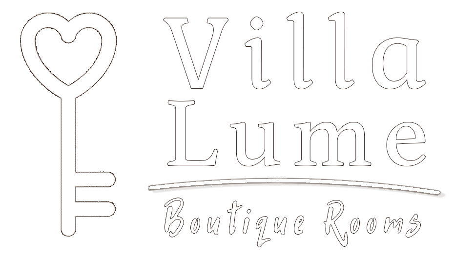 Logo Villa Lume Boutique Rooms, camere in affito a marina di castagneto carducci, marina di donoratico, bolgheri, toscana